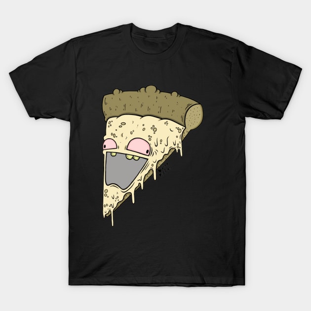 baked pizza T-Shirt by anothersadartist